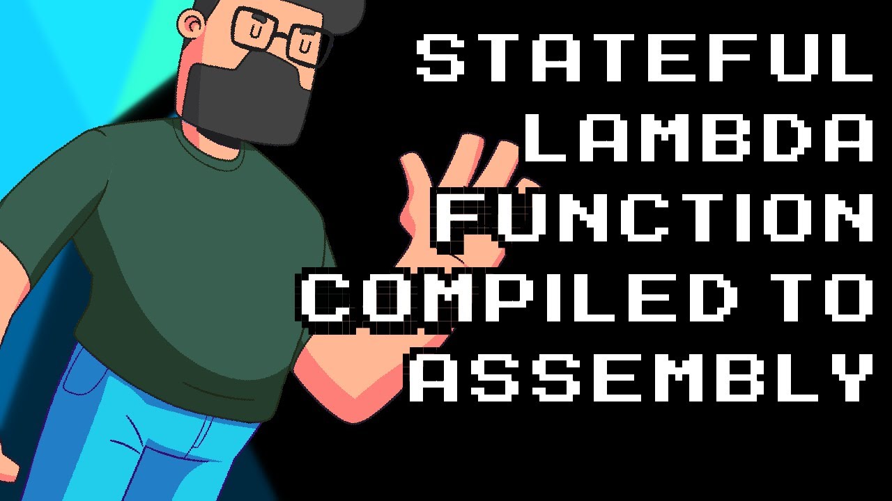 Why does this stateful lambda function compile to assembly code?