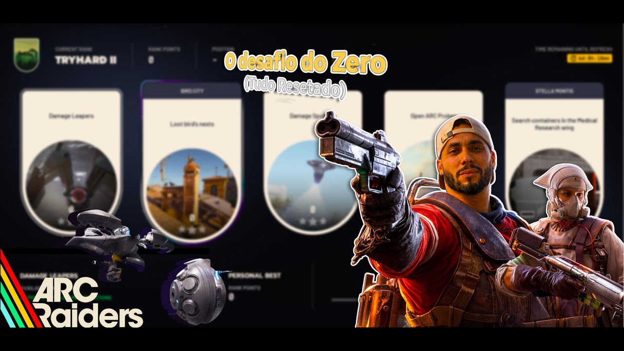 ARC Raiders! O desafio do Zero (Tudo Resetado) Dia 1