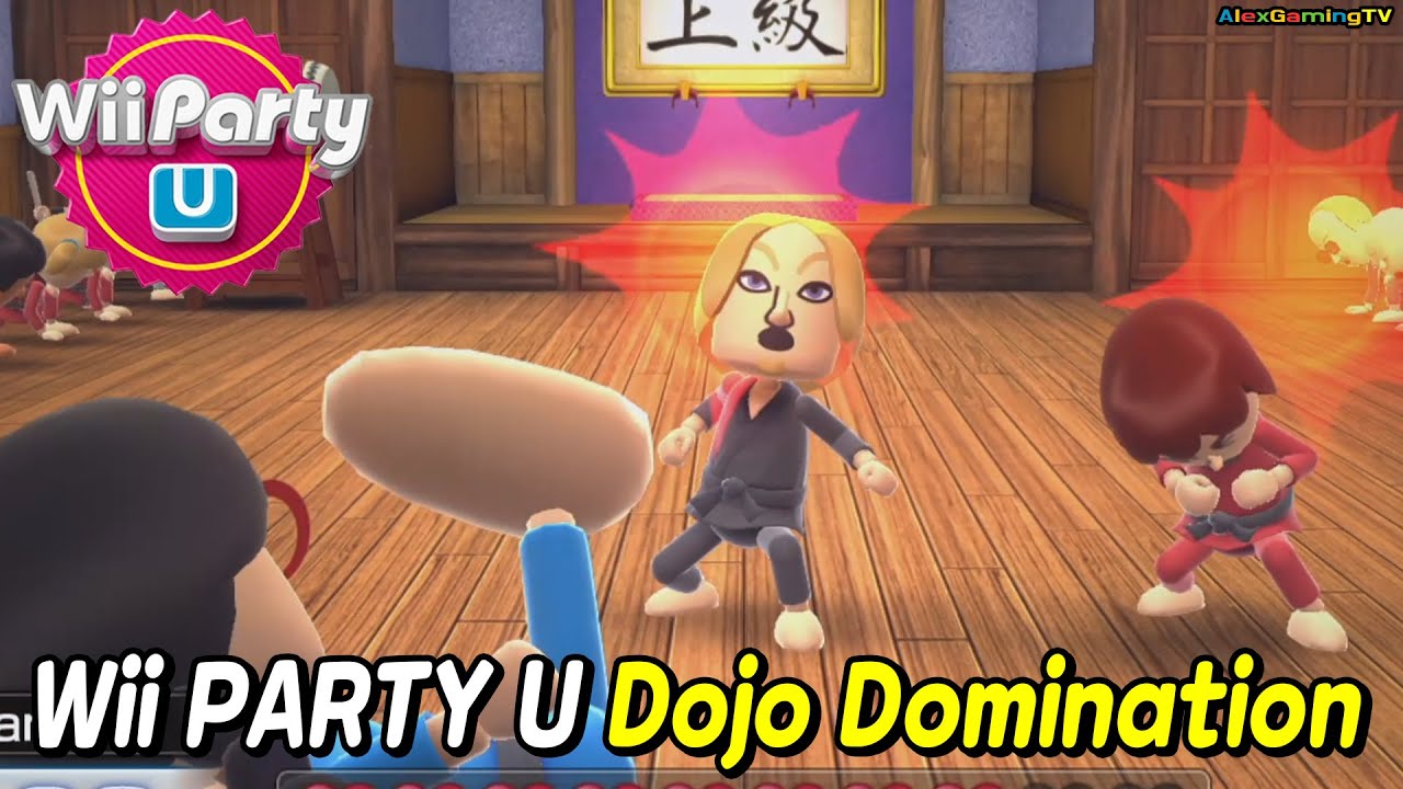Wii Party U - Dojo Domination ( Advanced Mode ) 도장깨기 | WiiパーティーU チャレンジ道場上級で遊ぶ