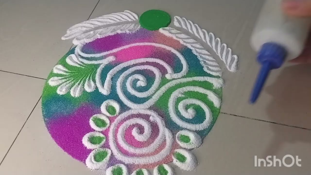 Colourful rangoli design 🌺 beautiful rangoli design 🌺 mahashivratri special rangoli design 🌺 rangoli