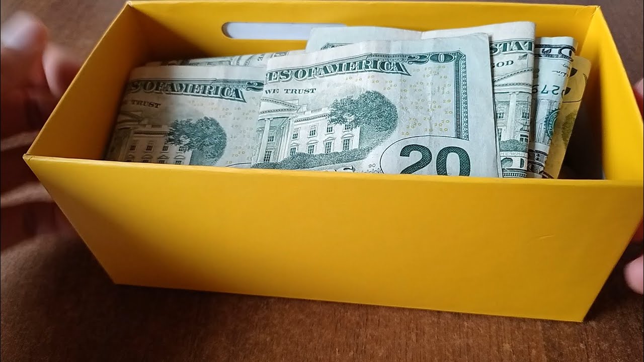 ASMR / yellow box 🪙💵 / chill out 😴🙌🏼