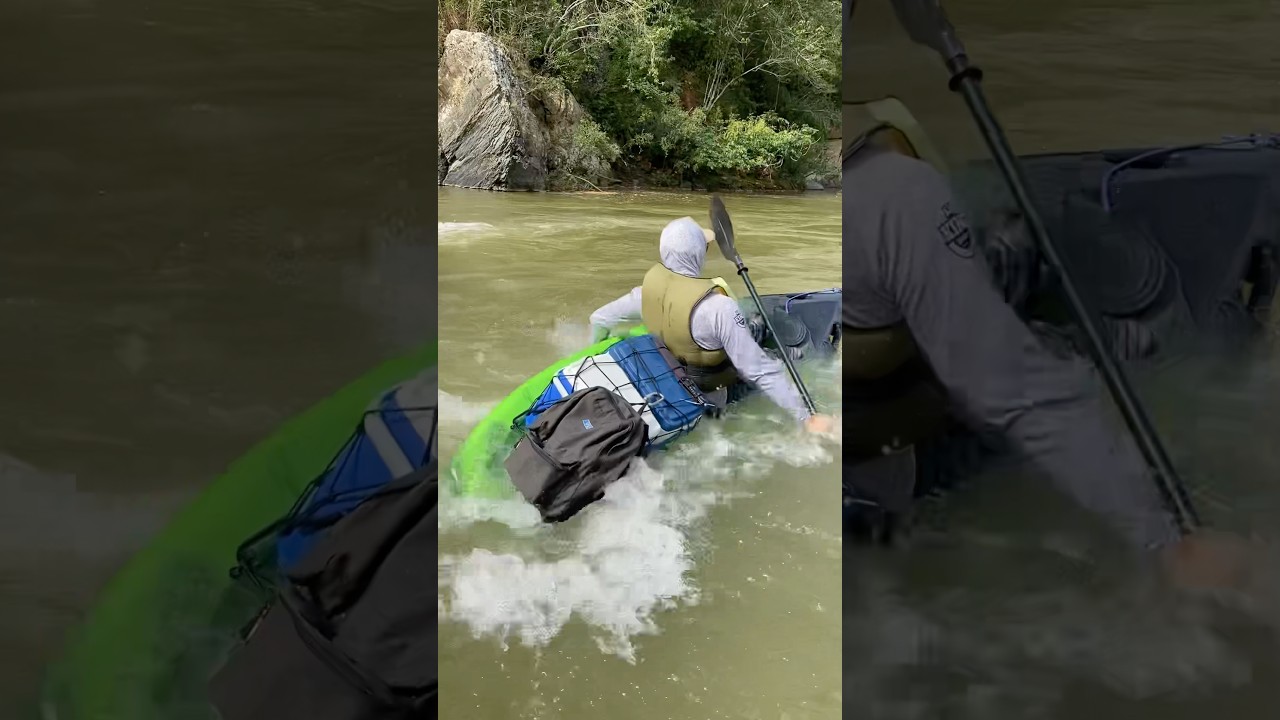 Expedi&ccedil;&atilde;o Rio S&atilde;o Francisco Rumo a Foz 🚣#caiaque #goprobr #pesca #tucunare #pescaesportiva