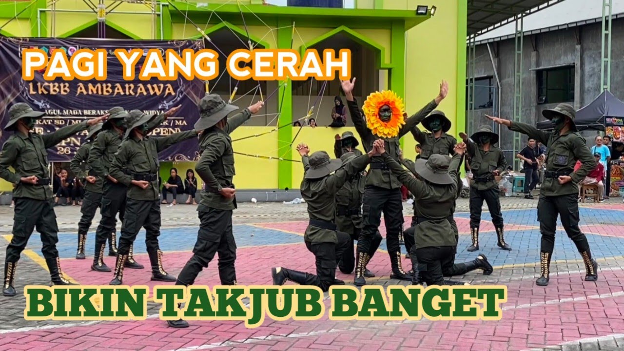 BIKIN TAKJUB | PENAMPILAN PASKIBRA SMAN 1 BANGSAL RAIH JUARA UTAMA 2 DI LKBB AMBARAWA