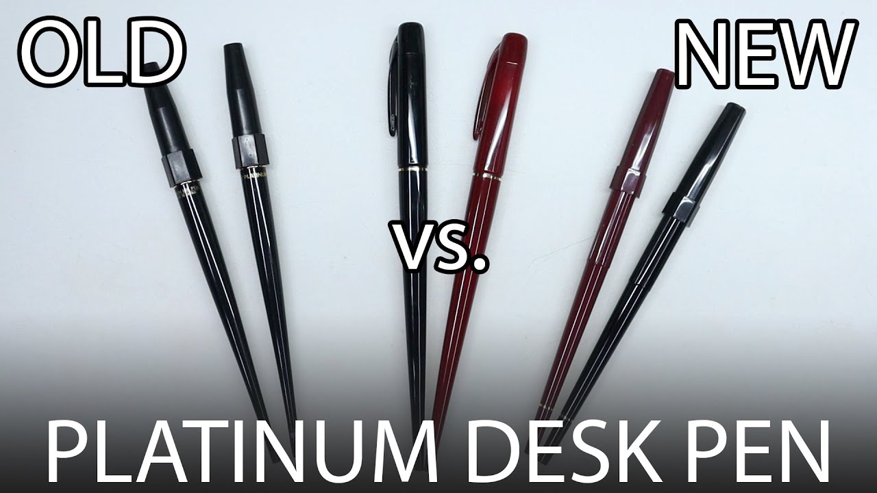 Platinum Carbon Ink Pen VS The new Platinum Desk Pen and a good alternative