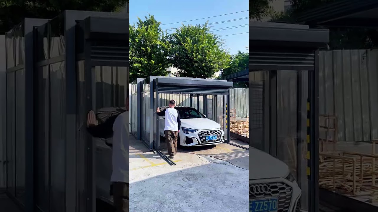 Smart Garage Solution: DIY Installation#SmartGarage #DIYProjects #HomeImprovement #aluminum #garage
