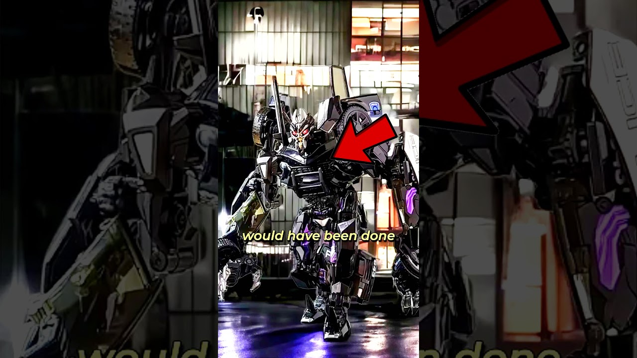This Weapon for Barricade Was Cut from Transformers 2007 🤖🔫