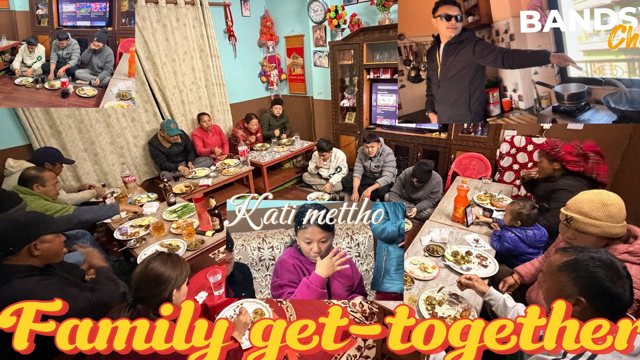 Ajha pni ferì sopai Jana family get-together vayara Ramailo vayo ❤️