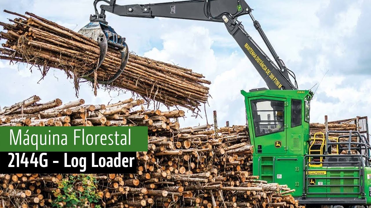 Máquina Florestal - 2144G Log Loader