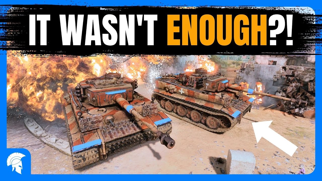 Our Tigers weren't enough? - 4vs4 - Afrikakorps - Company of Heroes 3