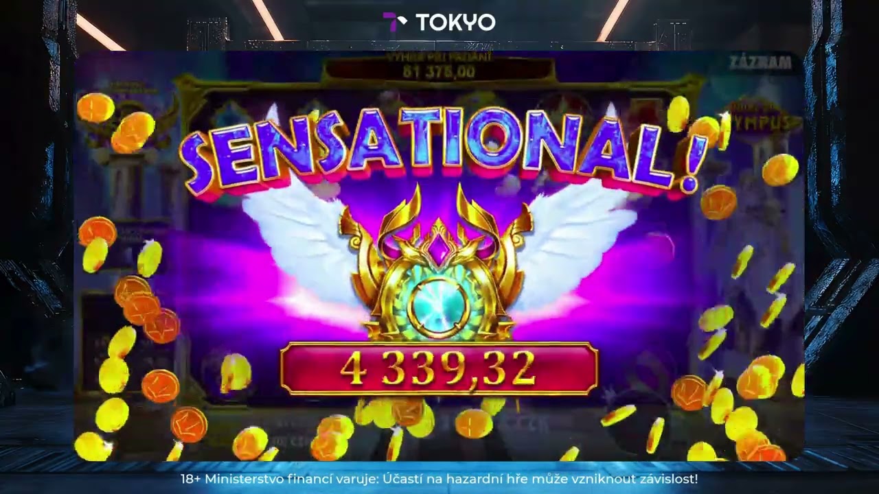 Tokyo - Gates of Olympus v&yacute;hra 500k