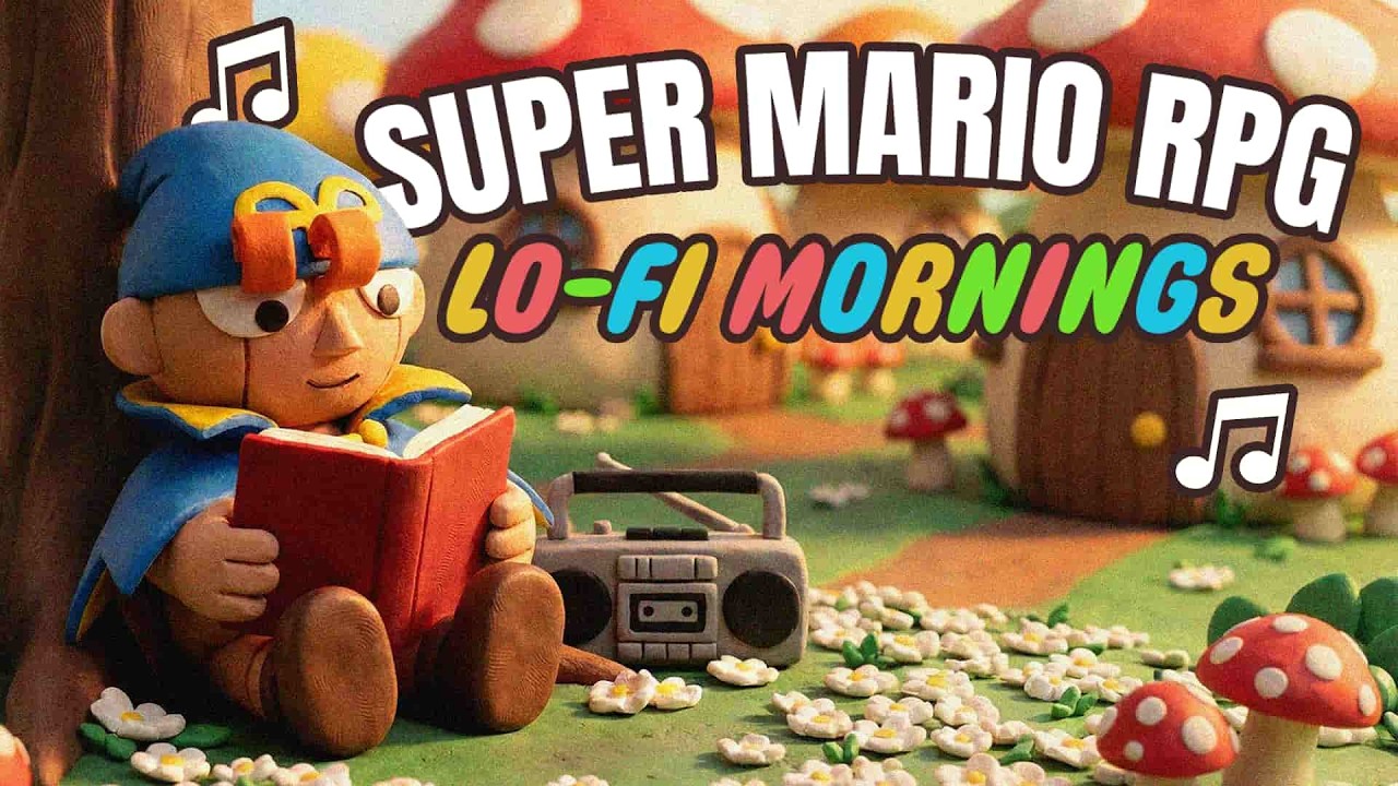 Super Mario RPG Lo-Fi 🍄 Chill Beats to Study & Relax | Lo-Fi Mornings  ☕️✨