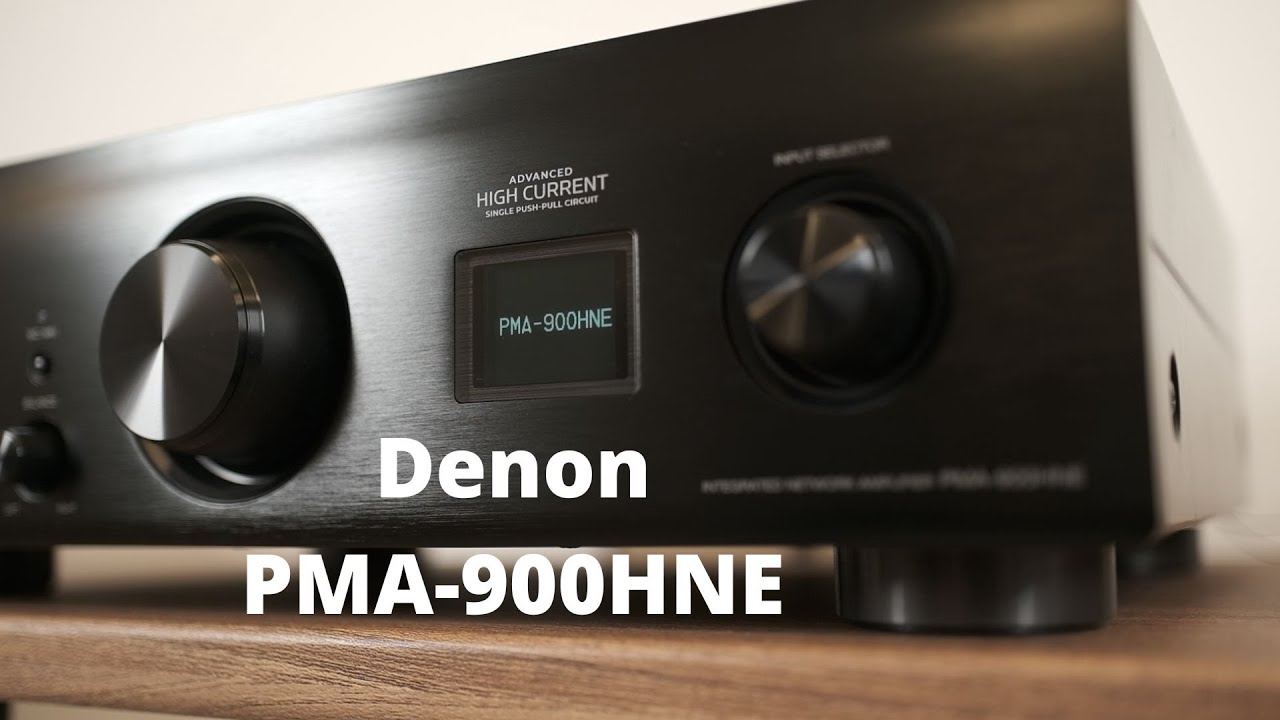 Denon PMA-900HNE - wzmacniacz zintegrowany z funkcjami sieciowymi