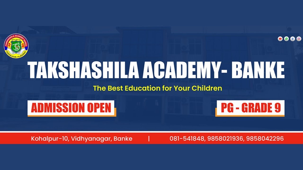 Annual Function of Takshashila Academy Banke
