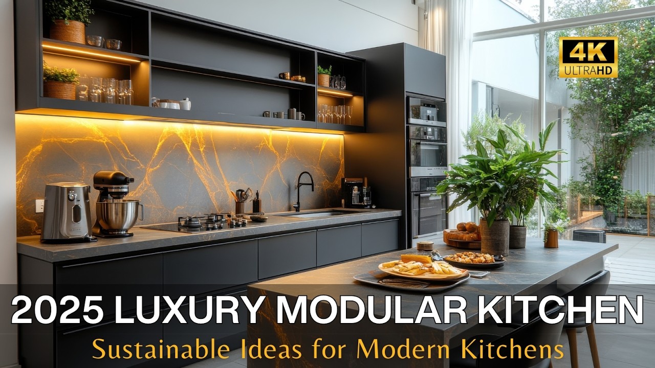 2025 Luxury Modular Kitchen Guide: Premium Designs, Sustainable Materials & Outdoor Integration