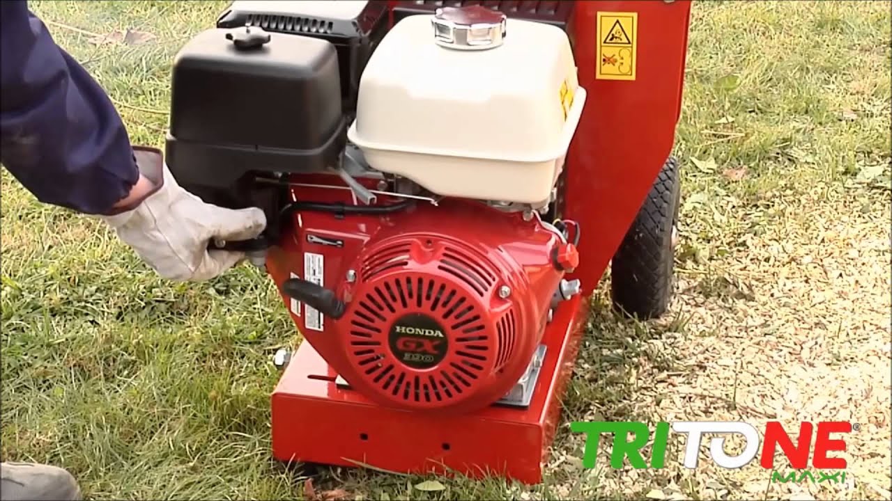 Ceccato Olindo Takkenversnipperaar - TRITONE MAXI GX390 HONDA - AgriXpert