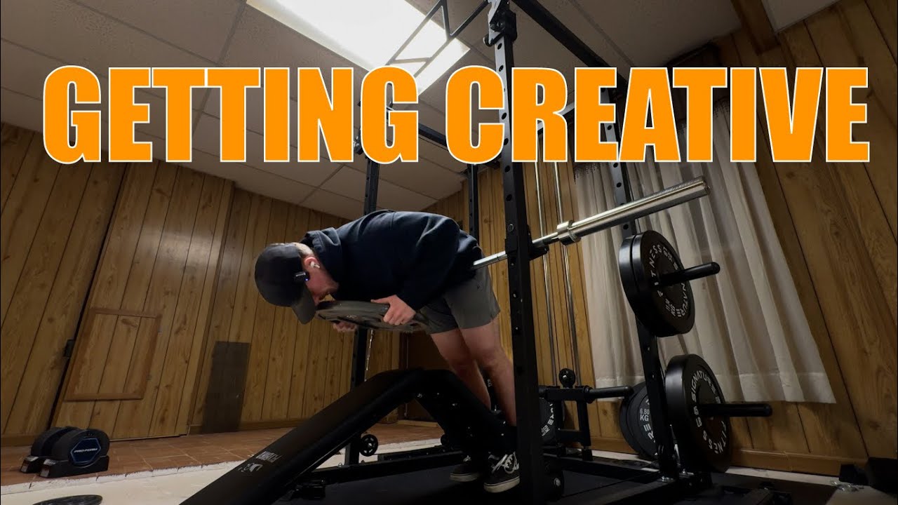 Getting Creative for this Leg Day