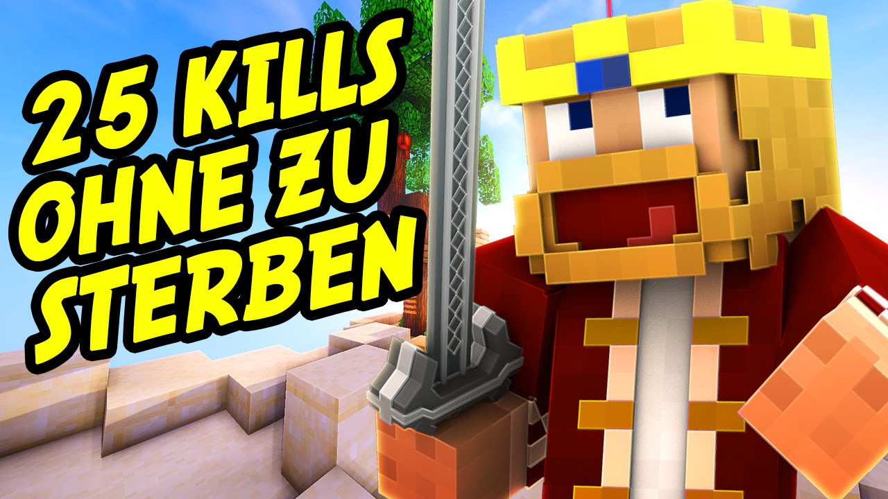 25 KILLS OHNE ZU STERBEN! ♛ Minecraft Cores