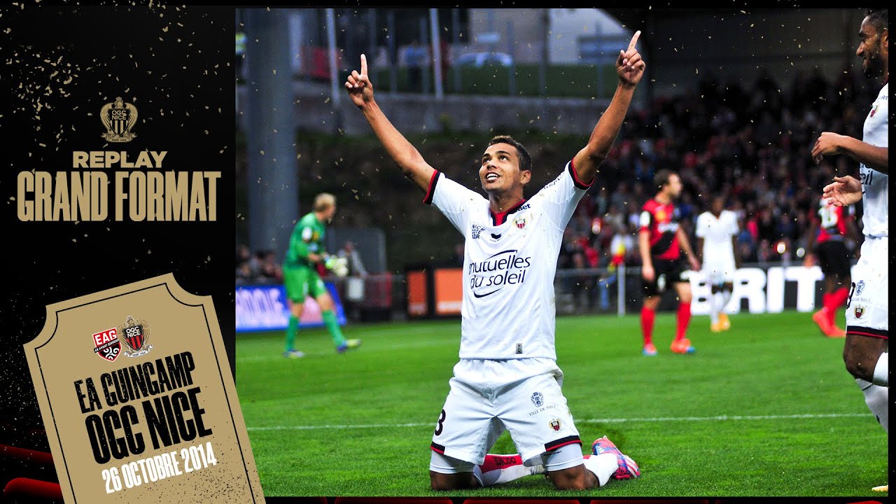 Guingamp 2-7 Nice, 2014-2015 : le festival d'Eduardo - Grand format