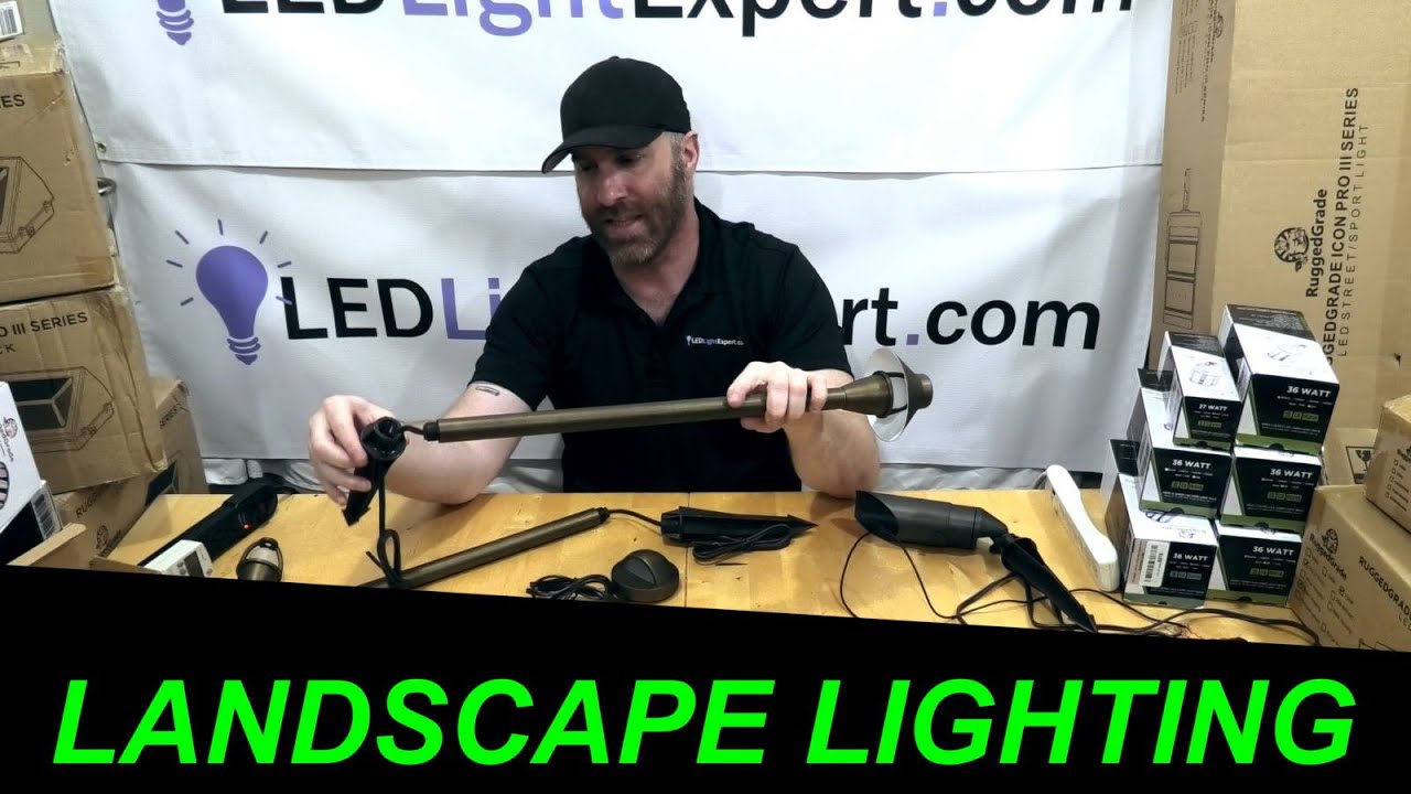 Landscape Lighting Unboxing & Overview - Materials & Types - Buyers Guide LED landscape Lights