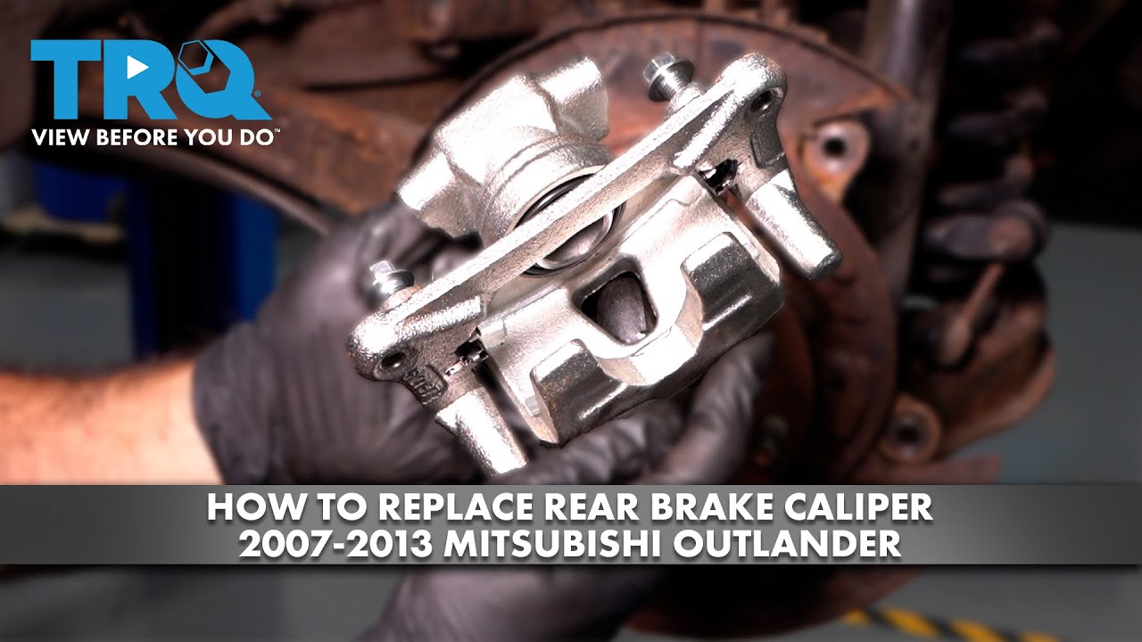 How to Replace Rear Brake Caliper 2007-2013 Mitsubishi Outlander