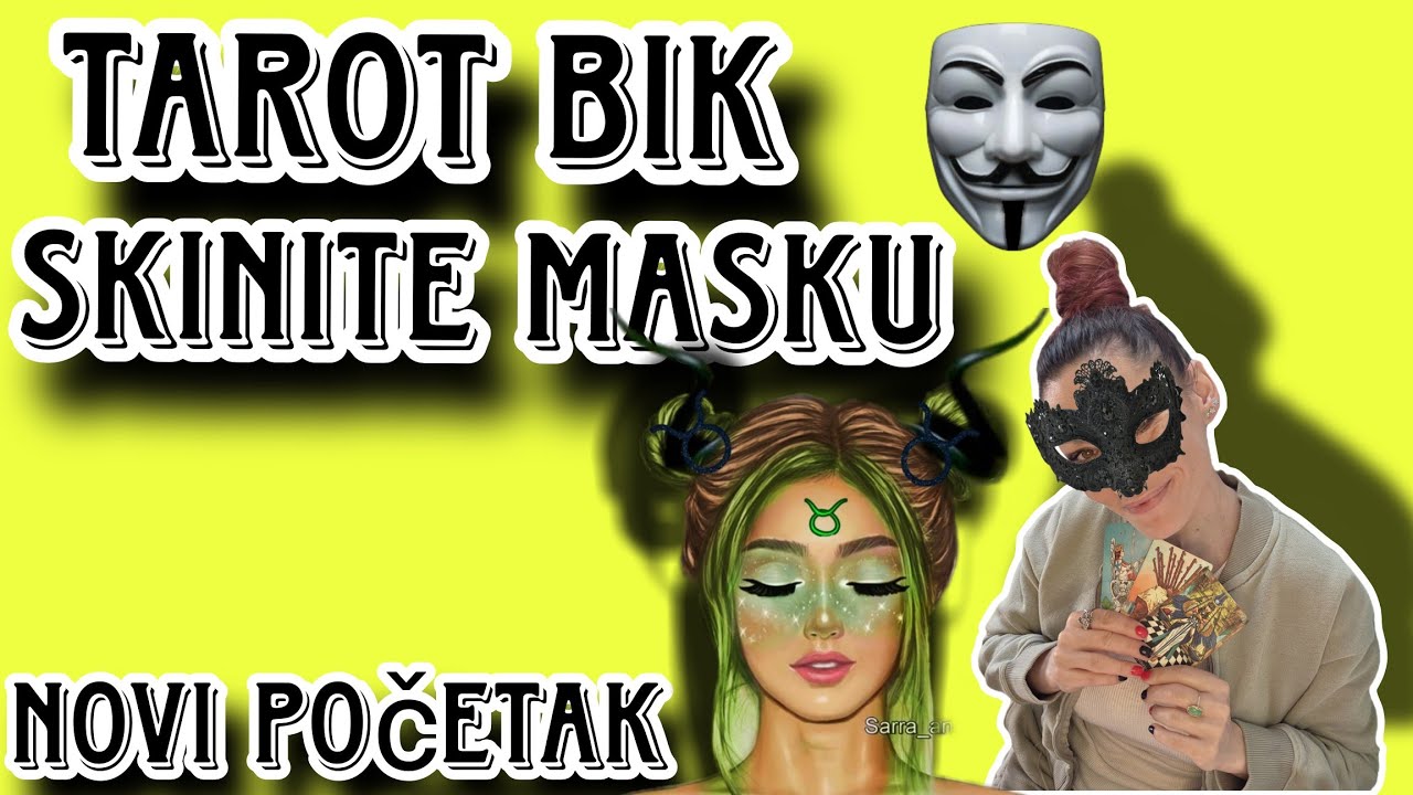 TAROT BIK SKINITE MASKU NOVI POČETAK#tarot#taurustarot#horoskop#astrologija#viral#youtube#fypシ 
