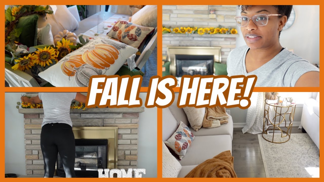 Let’s do something different | FALL VLOG | Decorate wth me for Fall, Fall Living room tour