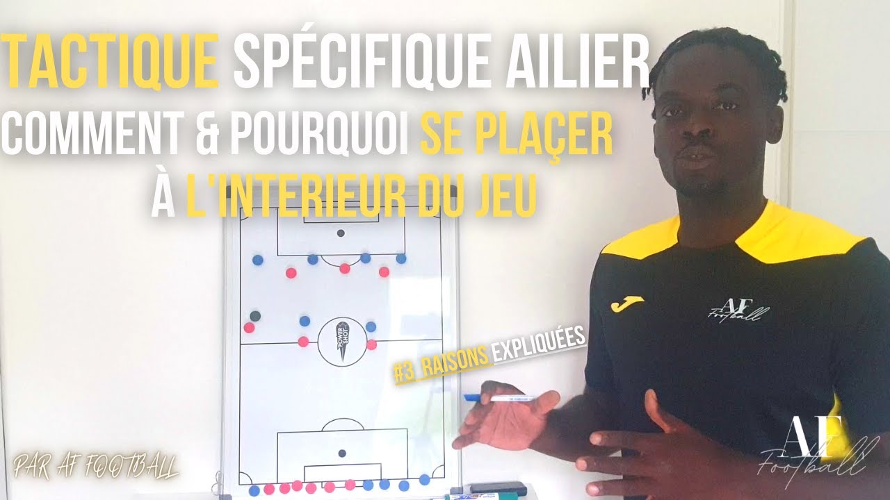 TACTIQUE SPECIFIQUE AILIER I COMMENT & POURQUOI SE PLACER A L'INTERIEUR DU JEU I 3 RAISONS