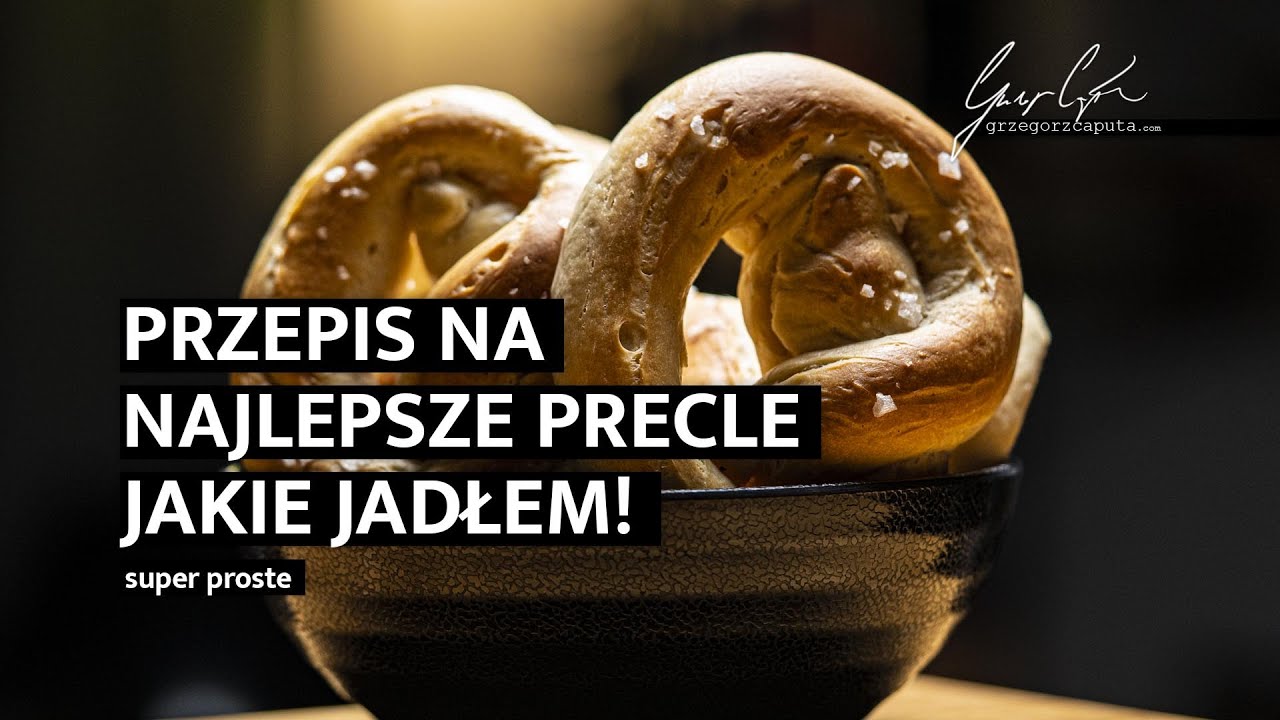 JAK ZROBIĆ PRECLE? - SUPER PYSZNE I MIĘKKIE W ŚRODKU - IDEALNE DO PIWA - 4K