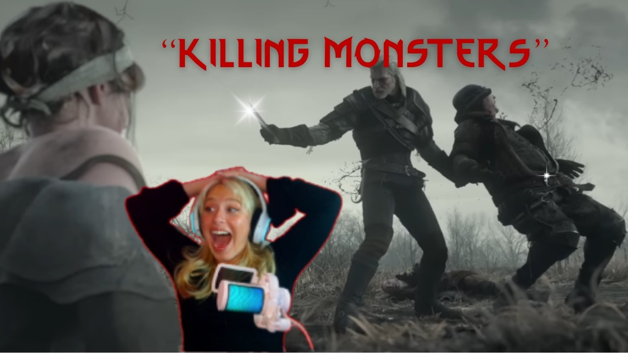 *РЕАКЦИЯ* The Witcher 3: Трейлер &laquo;Killing Monsters&raquo;