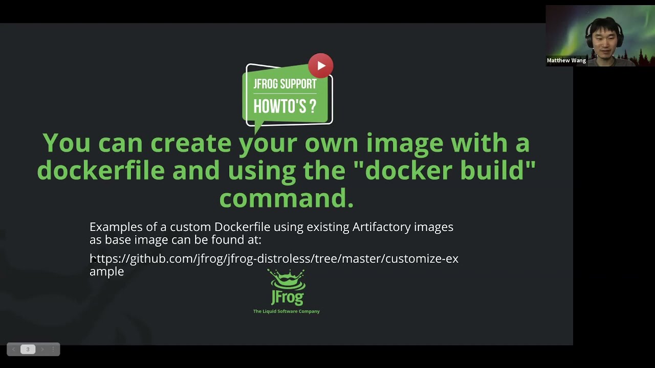 How to build a customized Artifactory image?