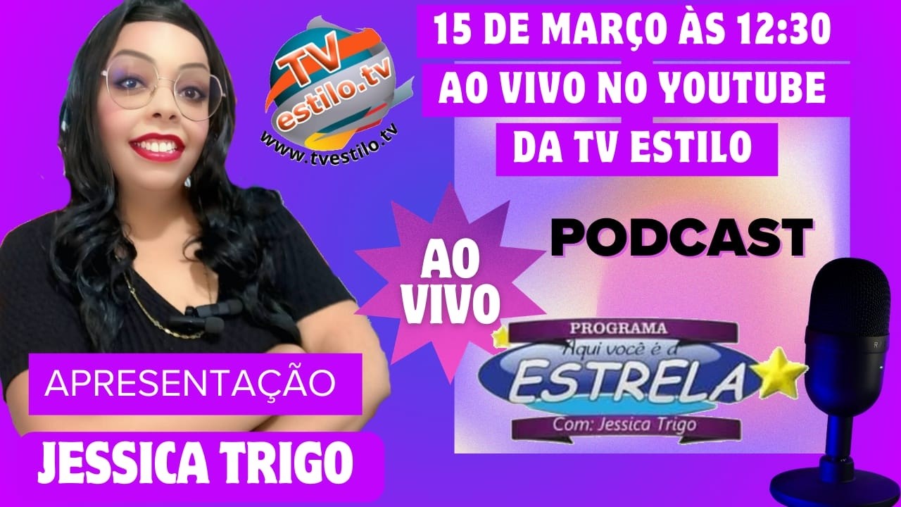 Programa Aqui Você É A Estrela com Jessica Trigo 15-03-26 #show #showdetalentos #alegria #tvestilo