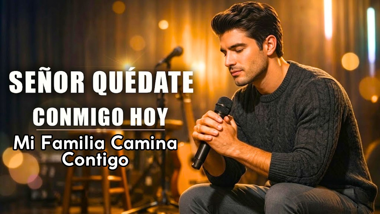 🤍🙏 SEÑOR, QUÉDATE CONMIGO HOY — ALABANZA CRISTIANA DE ADORACIÓN FAMILIAR | NO CAMINAMOS SOLOS ✨🕊️