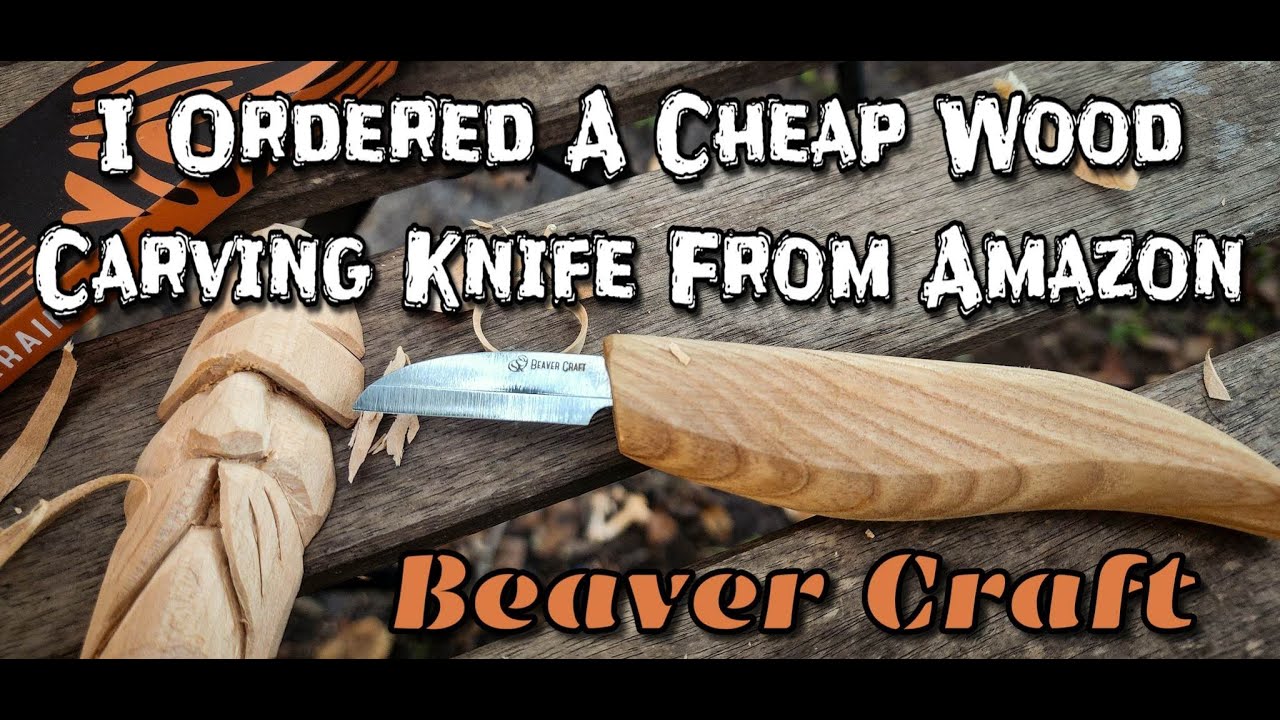 Я заказал недорогой нож для резьбы по дереву на Amazon | Beaver Craft #резьбаподереву #резьба #на...