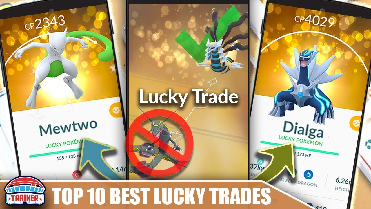 TOP 10 MOST IMPACTFUL POKEMON TO LUCKY TRADE - WHO WILL BE THE BEST FOR THE LONGEST | POKÉMON GO