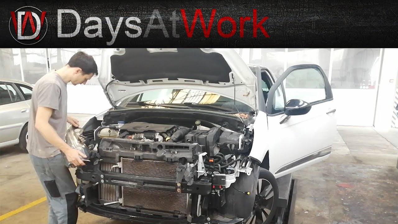 Day At Work - Citroen DS3 - Part1 [Disassemble and Repair]