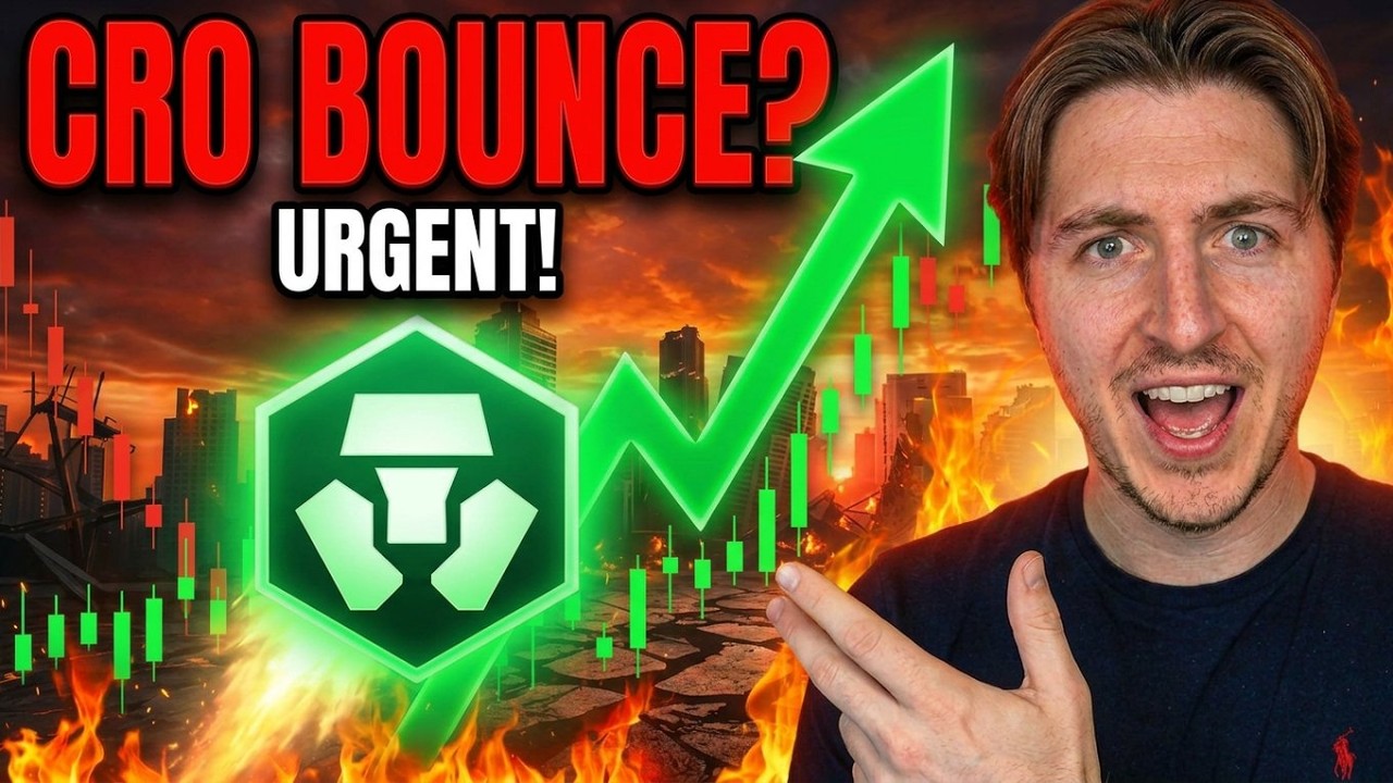 Crypto.com CRO Coin URGENT PRICE NEWS! (BOUNCE IS HERE?)