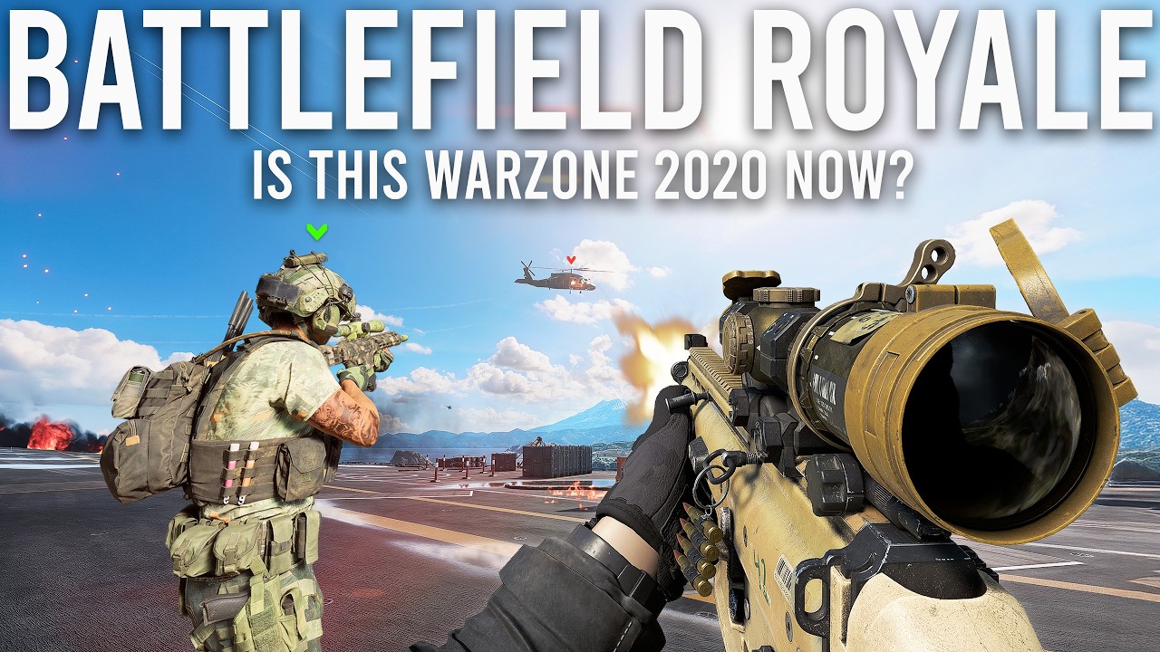 Battlefield Royale теперь ощущается как Warzone образца 2020 года...
