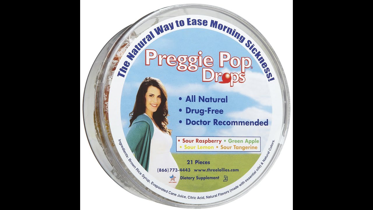 Preggie Pop Drops for Morning Sickness Relief