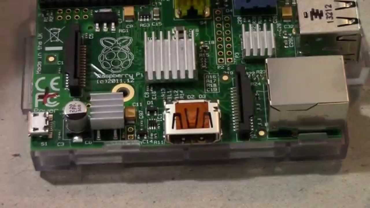 Installing Heatsinks on the RaspberryPi Model B