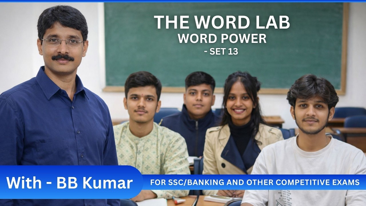 word power set 13 basic to advance vocabulary #bbkumar #education #exam #vocabs #sscenglish #ssc