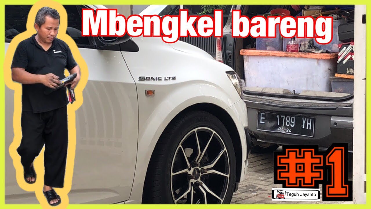Mbengkel Bareng #1 Pakde Imin :Aveo Sonic |Ganti Solenoid |Kuras Coolant & Oli PS |@Om Haji Wiwin👍