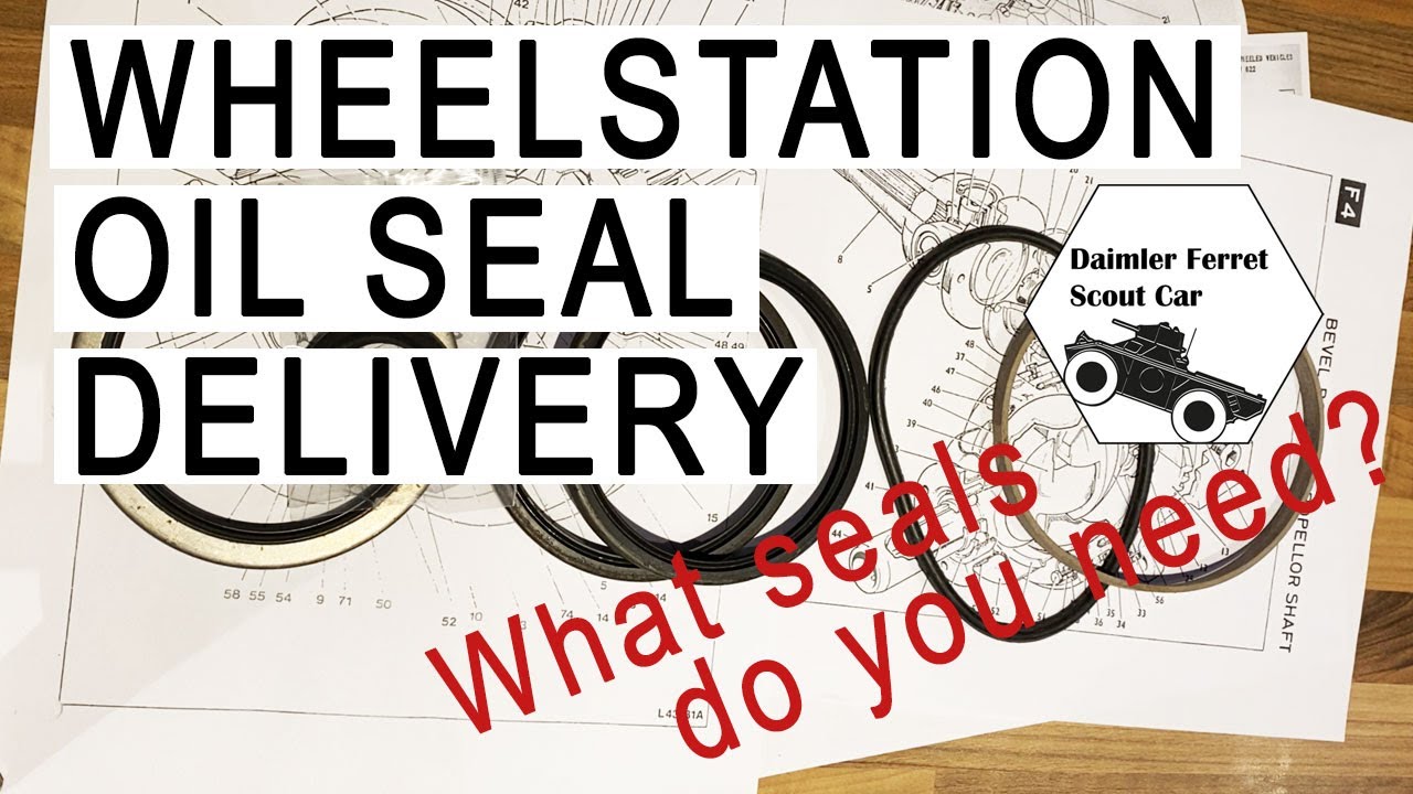 Daimler Ferret Wheel Station Oil Seals - What seals do you need?