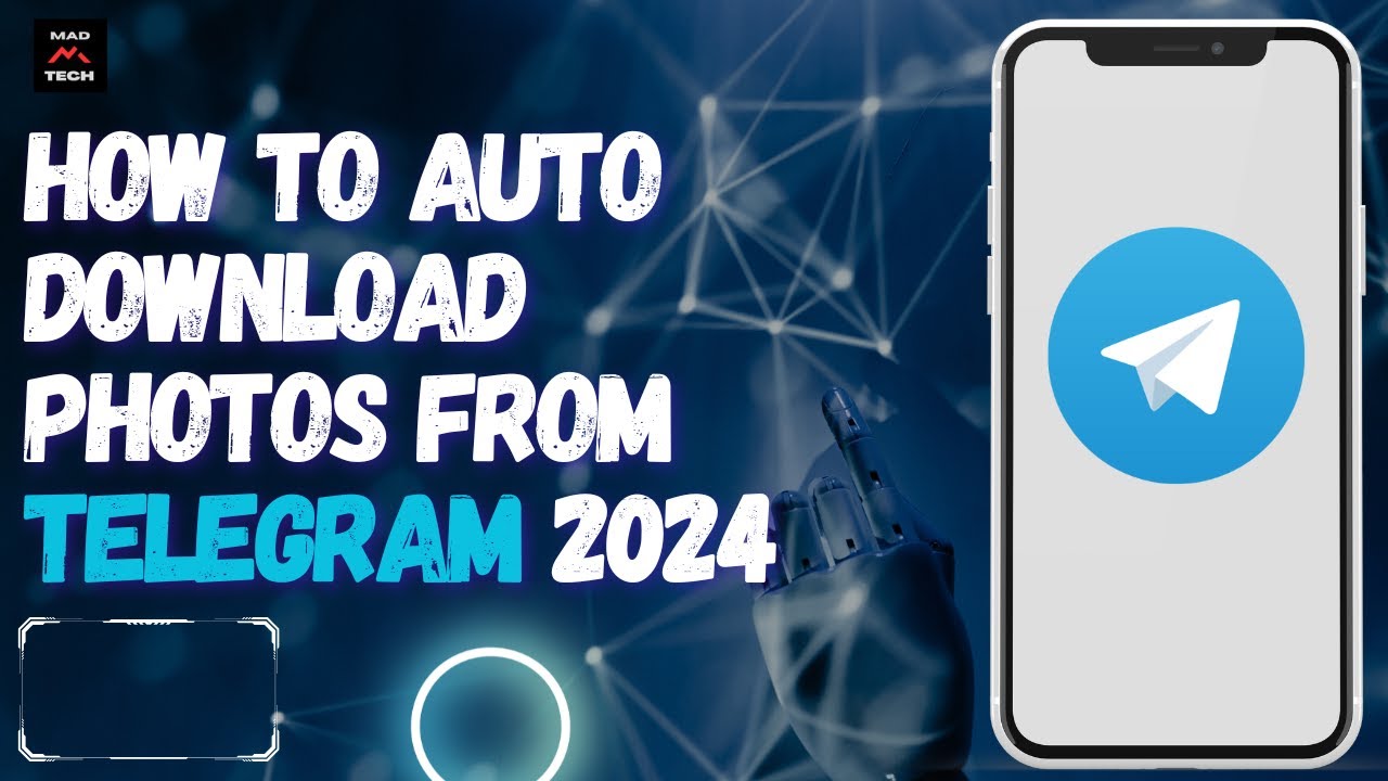 How to Auto Download Photos From Telegram 2024 | Autosave Telegram Photos