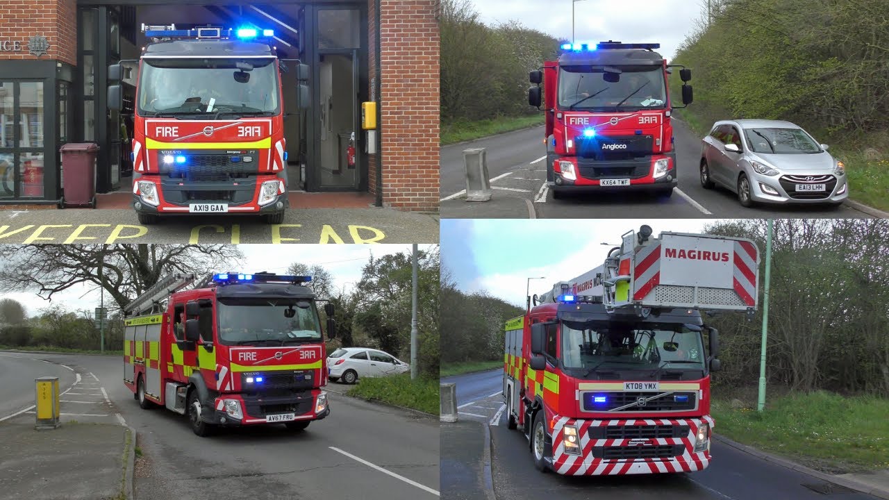 Suffolk Fire & Rescue Service respond to Lorry Fire