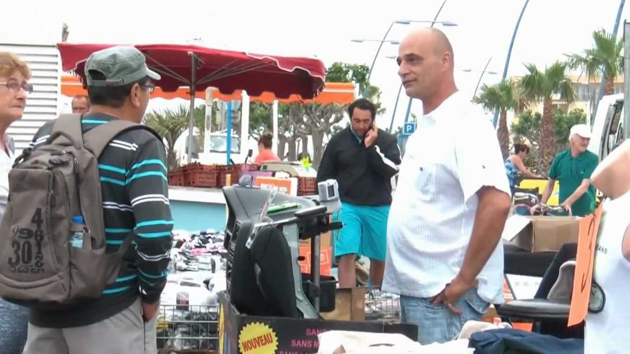 Marché à St pierre la mer