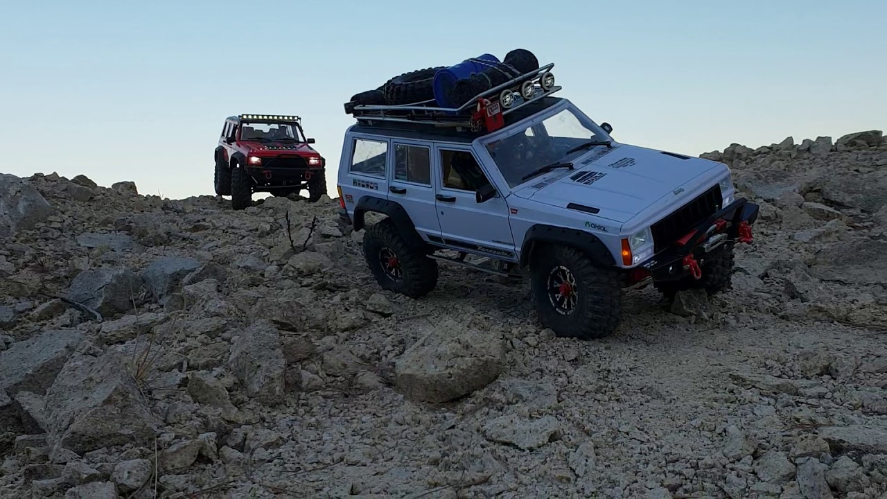 Jeep cherokee sunset ride with RC Play Ground