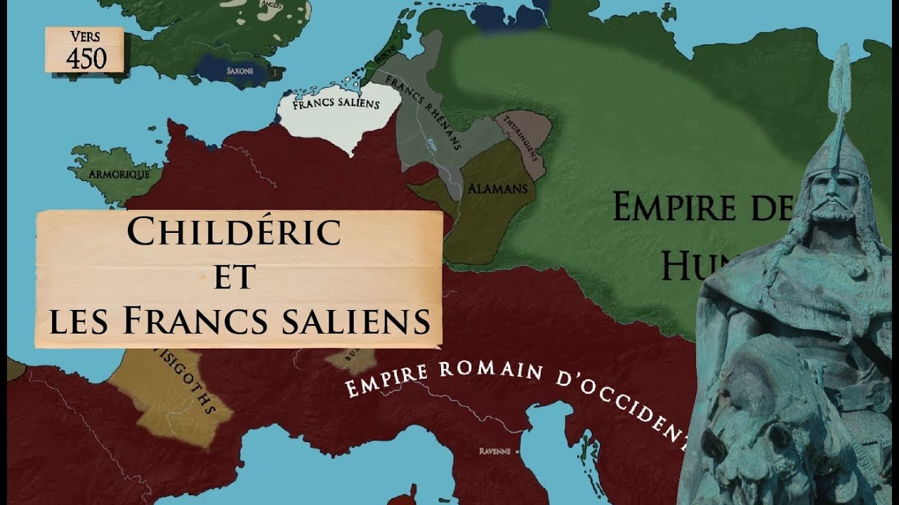 Les Francs saliens, Childéric et l'héritage de Rome