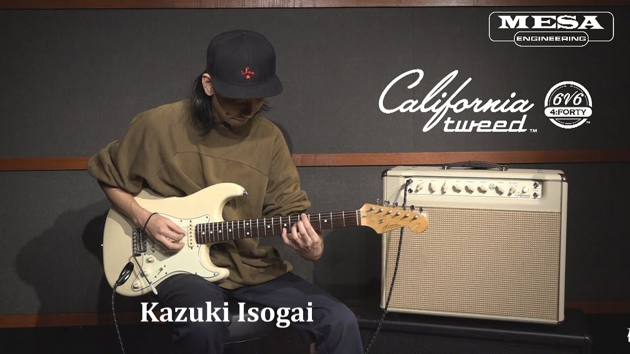 MESA/Boogie 50周年企画　CaliforniaTweed x 磯貝一樹