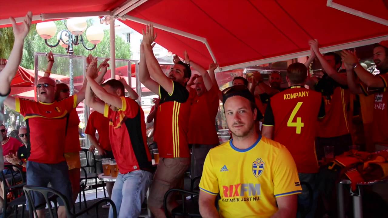 Rätt man på fel plats. Heja heja heja Sverige