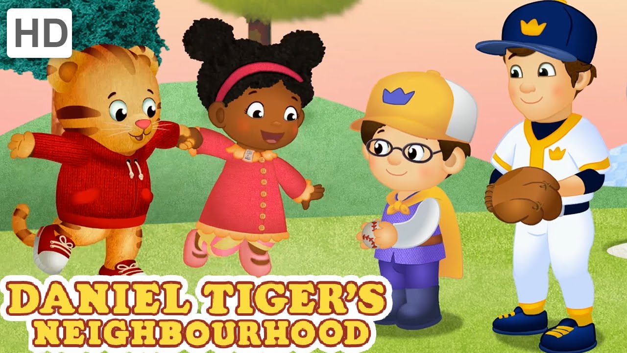 Daniel Tiger 🐯🌼 Let's Play Outside! 🌷⛲ Spring Into Playtime Outdoors ⚽📺 Videos for Kids